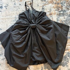fab'rik Black Bow Dress